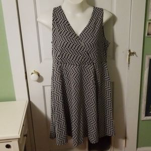 Black & White Lane Bryant dress